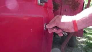 Ford F350 Opened with Jiggler Keys from Southord [upl. by Naujid]