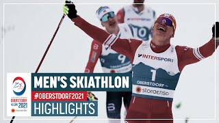 Bolshunov bags his first gold  Mens Skiathlon  2021 FIS Nordic World Ski Championships [upl. by Edniya340]