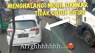 MENEROBOS KEMACETAN DI PAGI HARI  MELUNCUR KEBAKARAN RUMAH DI GADOBANGKONG  DAMKAR KBB [upl. by Linell]