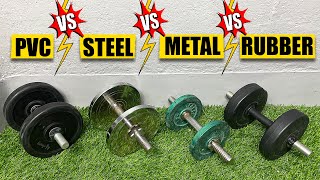 Yes4All Adjustable Cast Iron Dumbbell Set Review [upl. by Eerot]