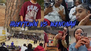 Hueytown vs Wenonah High School Basketball Vlog🏀 [upl. by Amsed]