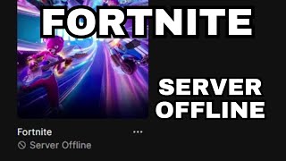 Fortnite Server Offline Fix [upl. by Nicol]