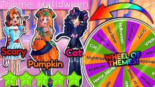 WHEEL Picks ONLY HALLOWEEN THEMES For EVERY Round in Dress to Impress New UPDATE  ROBLOX [upl. by Mckenna326]