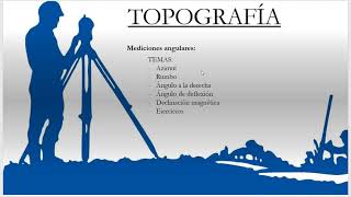 Mediciones angulare Azimut Rumbo Ángulo a la derecha Ángulo de Deflexión y Declinación Magnética [upl. by Airdni]