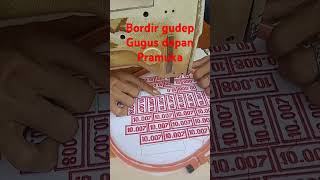 Bordir gudep gugus depan pramuka [upl. by Liagaba98]