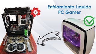 Reparación y Mantenimiento Enfriamiento Líquido PC Gamer gamer mantenimiento enfriamiento [upl. by Ahsaeym564]