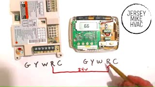 Thermostat Wiring at Control Boards [upl. by Sukram]