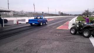 1990 S10 383 Stroker 1146 run 115mph [upl. by Akilat]