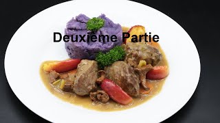 Recette de la joue de porc Vallée dAuge cuisson basse température sous vide deuxième partie [upl. by Inahc]