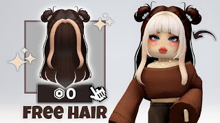 TODAY GET NEW ROBLOX FREE BROWN HAIR 🤩🤎 [upl. by Evetta]