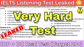 10 October 19 October 2024 IELTS Listening Practice Test With Answer  Hard IELTS Listening Test [upl. by Alvy161]