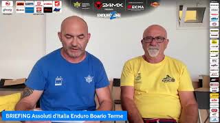 BRIEFING Assoluti DItalia Enduro  Darfo Boario Terme [upl. by Bugbee171]