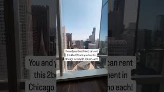 Streeterville Neighborhood Chicago Apartment Views 🤩 chicago chicagoapartment chicagorealestate [upl. by Nereen]