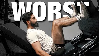 Glute Exercises Ranked  Hamstrings BEST TO WORST [upl. by Issac238]