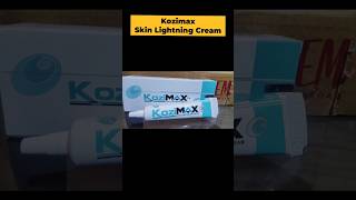 Kozimax skin Lightning cream unboxing and benefityoutubeshortsshortsskincare viral [upl. by Ejroj105]