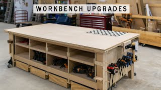 Four Easy Workbench Improvements  Upgrading the Ultimate Workbench [upl. by Dene885]