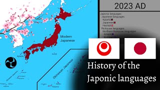 History of the Japonic languages Timeline [upl. by Eimorej706]