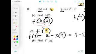 IGCSE Maths  Functions [upl. by Owiat]