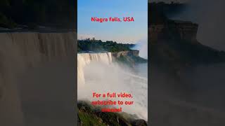 Niagrafalls  USA  Canada shorts shortvideo niagarafalls viral trendingsong taubatauba [upl. by Chane]