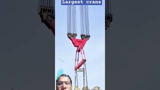 Largest crane crane construction automobile excavator technology cliff adventuretravel fun [upl. by Karyn]