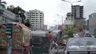 Dhaka City Traffic [upl. by Teillo375]