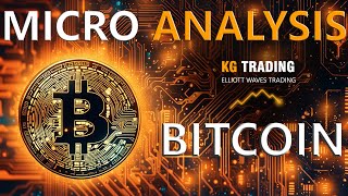 Bitcoin BTC Micro Analysis Price Prediction  Elliott Waves Technical Analysis Bullish vs Bearish [upl. by Znarf250]