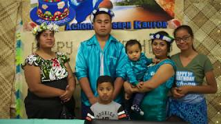 Kiribati  AJ Kautoa 1st Birthday 28 April 2018 Highlights [upl. by Ordnaxela97]