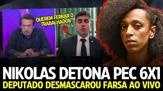 Agora NIKOLAS FERREIRA detonou a PEC DA ESCALA DE [upl. by Kitarp]