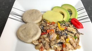 JAMAICAN MACKEREL RUNDUNG MACKEREL RUNDOWN RECIPE [upl. by Coniah]