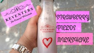 HOW TO MAKE KEVENTERS STRAWBERRY FIELDS MILKSHAKE [upl. by Psyche]