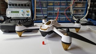 Hubsan H501S Crash and Antenna Mod [upl. by Eliath]