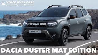 10 Fakten zum Dacia Duster Mat Edition Sondermodell 2023  Preis Leistung technische Daten uvm [upl. by Pauletta]