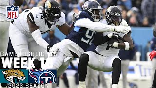 Jacksonville Jaguars vs Tennessee Titans  2023 Week 18 Game Highlights [upl. by Sharon829]