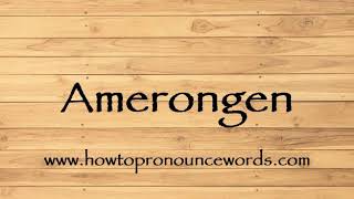 How To Pronounce Amerongen  How To say Amerongen New Video [upl. by Conrade]