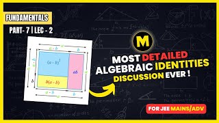 JEE Advanced  FACTORISATION aur ALGEBRAIC IDENTITIES par PhD [upl. by Fidelis439]