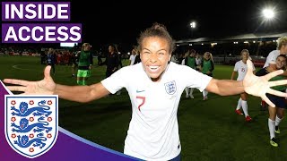 Emotional Scenes as the Lionesses Reach the World Cup  Wales 03 England  Inside Access [upl. by Adnirem]