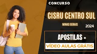 Apostila CISRU CENTRO SUL MG 2024 Auxiliar Administrativo [upl. by Savdeep]