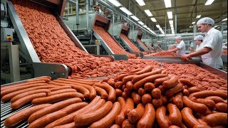 Inside the Sausage Factory How Millions of Sausages Are Made [upl. by Favata]