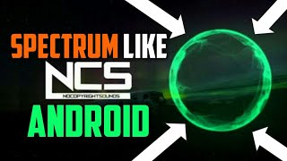 TutorialHow to make visualizerspectrum like ncs on android HINDI [upl. by Terina]