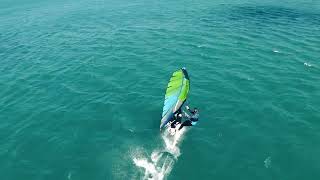 Windsurfing training the dji jpv drone [upl. by Limay]