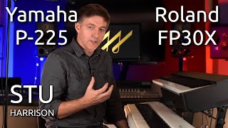 Stu Harrison 🎹 Yamaha P225 vs Roland FP30X [upl. by Khajeh152]