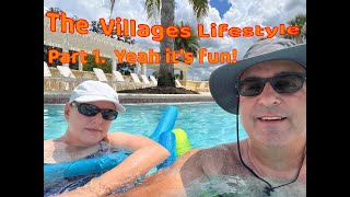 The Villages Florida Lifestyle visit Do we stay or do we Go Part 1 [upl. by Ahsilra]