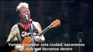 Stray Cats  Rock this town Subtitulado español [upl. by Llenehc]