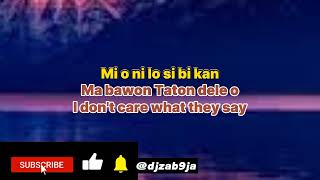 Adewale Ayuba  koloba Koloba Karaoke Version edited by djzab9jatv [upl. by Grindlay]