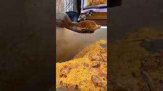 Chicken biryani 🤤food shorts [upl. by Arhsub]