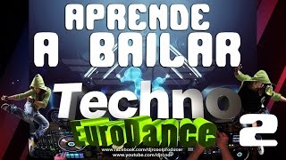 Asi se baila Techno Eurodance Vol2 ｜90s  Coreografías  RCool [upl. by Anamor]