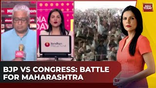 Maharashtra Showdown BJP vs Congress in 75 Seats  Rajdeep Sardesai  Preeti Choudhry [upl. by Anera]