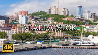 Vladivostok Russia 🇷🇺  4K Drone Footage [upl. by Wyatt]