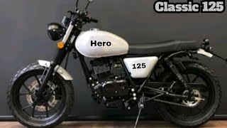 Hero Classic 125 Latest New Retro Model 2024 Big update  Price amp Launch Date  Features Hero 125cc [upl. by Kermit]