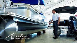 2018 Pontoon Boat WRAPS amp BUMPER GUARDS  New Features for Added Protection  Avalon Luxury Pontoons [upl. by Inaleon]